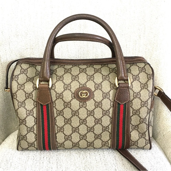Authentic Gucci Boston satchel bag - Picture 1 of 16